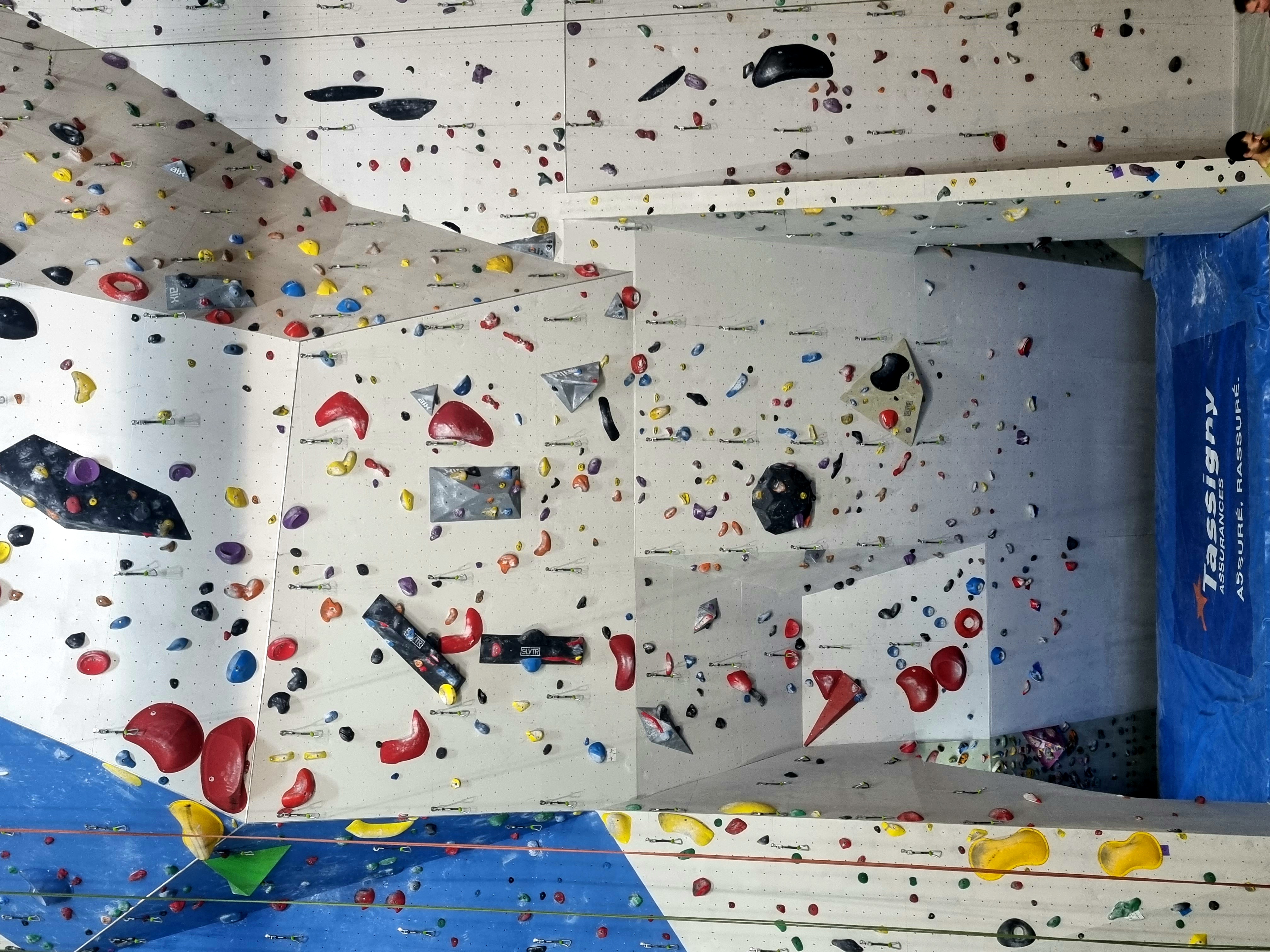 Indoor climbing equipment for beginners and advanced climbers! At CCS!